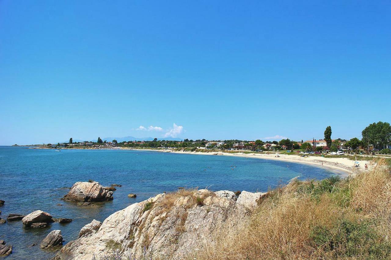 Villa Avdira Porto Molo Paralia Avdhiron Bagian luar foto
