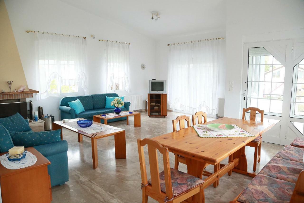 Villa Avdira Porto Molo Paralia Avdhiron Bagian luar foto
